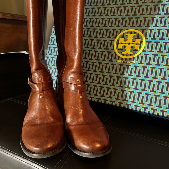 Tory Burch Brita Riding Boot - Picture 8 of 13